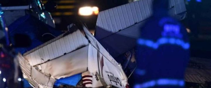 Incidente aereo subito dopo il decollo, morto il pilota.