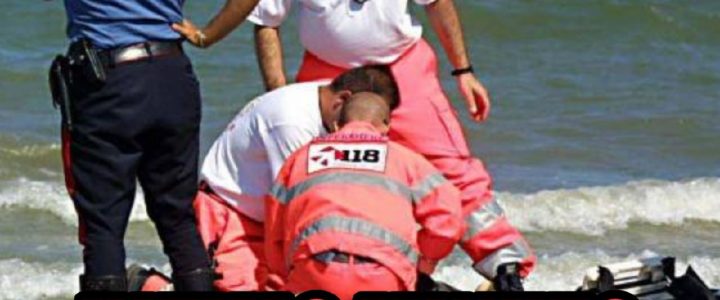 Tragedia sulla spiaggia italiana